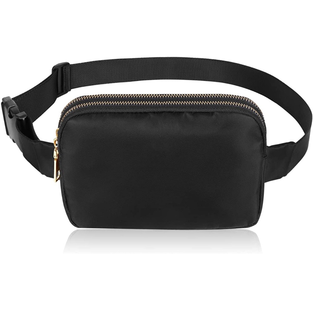 NWOT Black Adjustable Fanny Pack